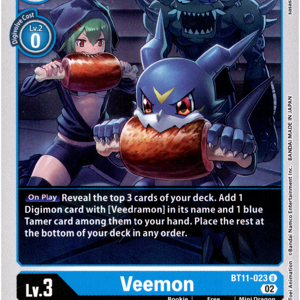 Veemon - BT11-023 U