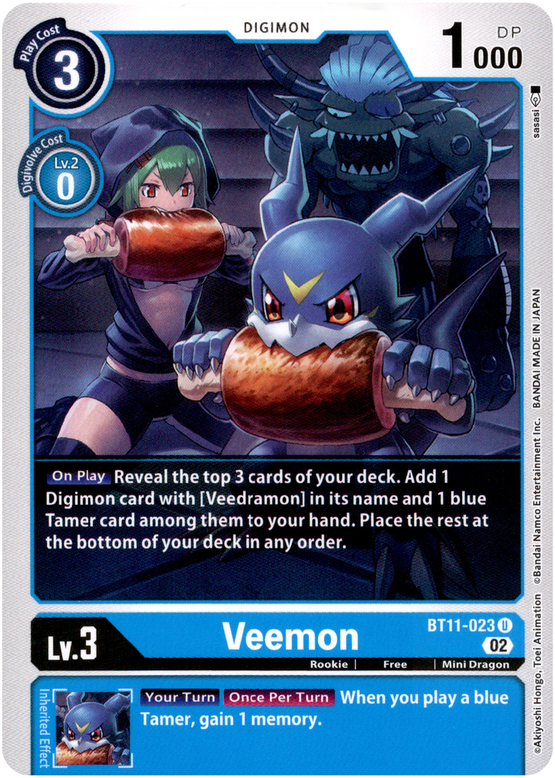 Veemon - BT11-023 U