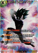 Vegeta, Unison of Fury - EX12-02 - Theme Selection - Foil - Card Cavern