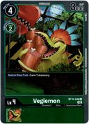 Vegiemon - BT11-049 C - Dimensional Phase - Foil - Card Cavern