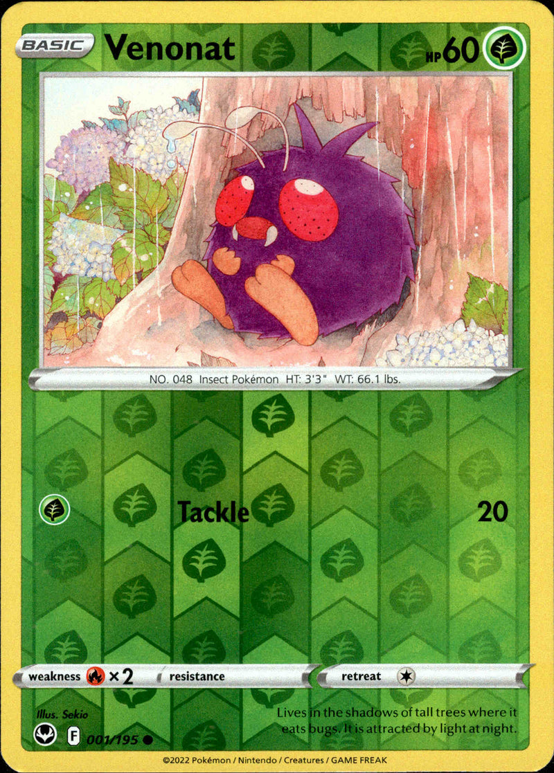 Venonat - 001/195 - Silver Tempest