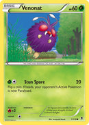 Venonat - 1/119 - Phantom Forces - Card Cavern