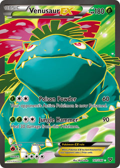 Venusaur EX Full Art - 141/146 - XY Base - Holo - Card Cavern