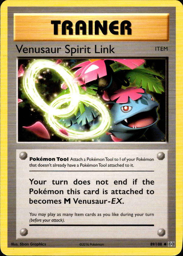 Venusaur Spirit Link - 89/108 - Evolutions - Card Cavern