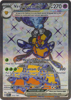 Vespiquen ex - 212/197 - Obsidian Flames - Holo - Card Cavern
