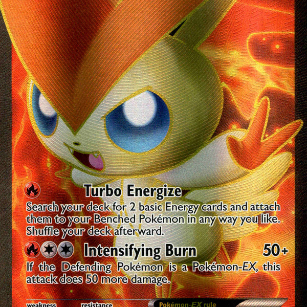 Victini EX Full Art - 131/135 - Plasma Storm - Holo Card Cavern Trading Cards, LLC Victini EX Full Art - 131/135 - Plasma Storm - Holo Card Cavern Trading Cards, LLC