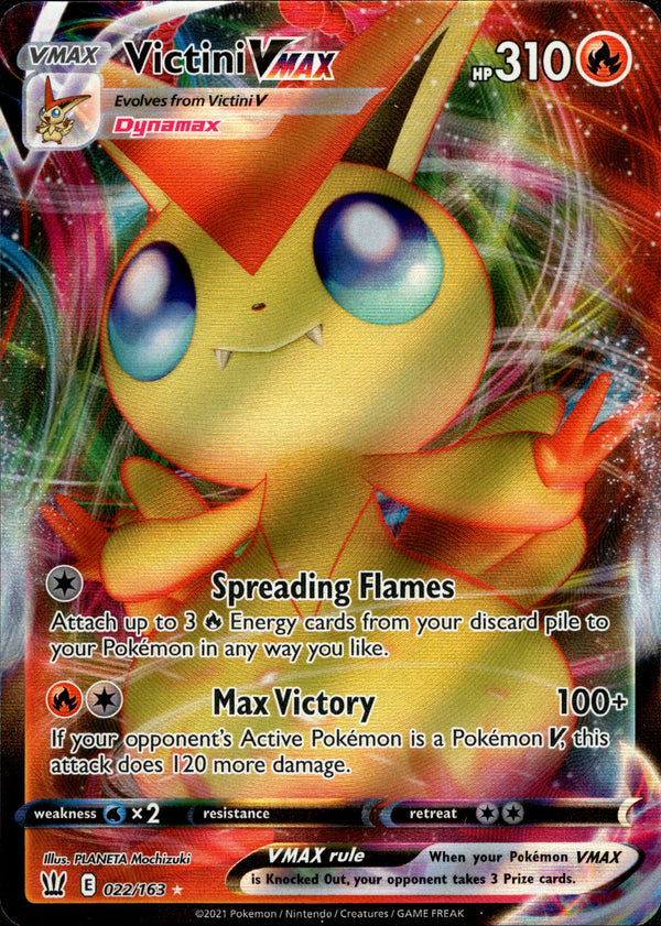 Victini VMAX - 022/163 - Battle Styles - Holo - Card Cavern
