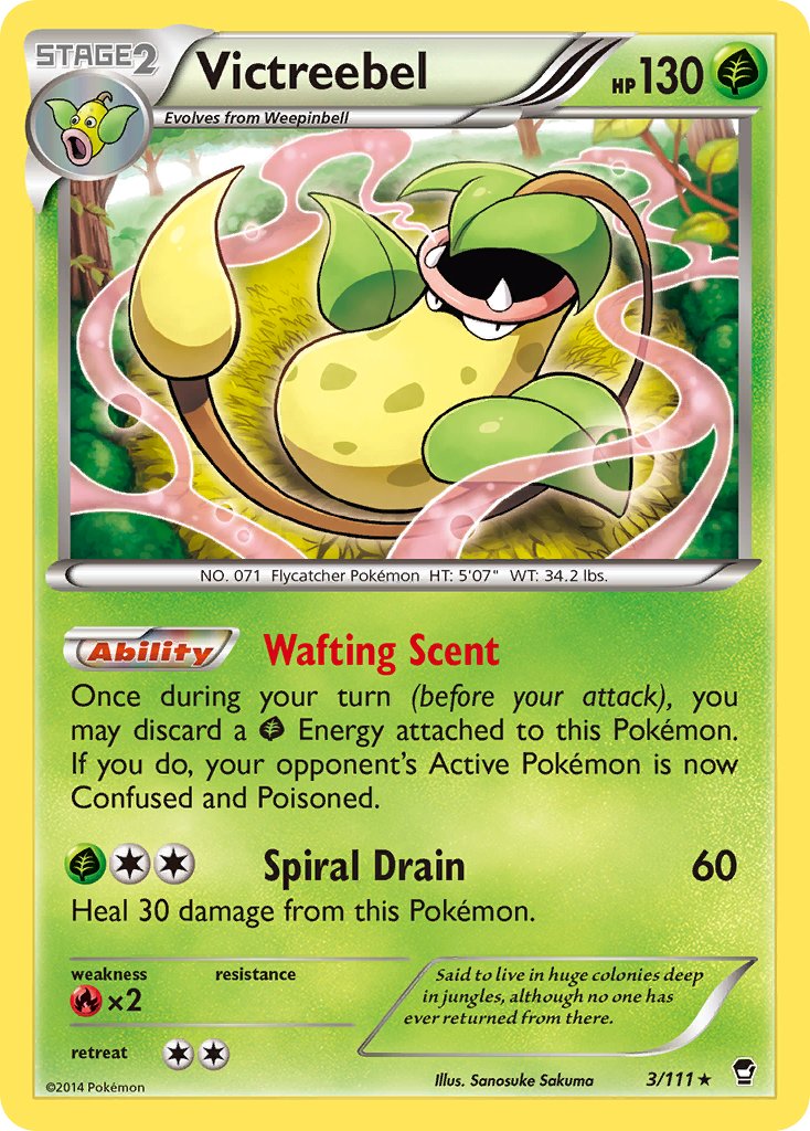 Victreebel - 3/111 - Furious Fists - Holo - Card Cavern