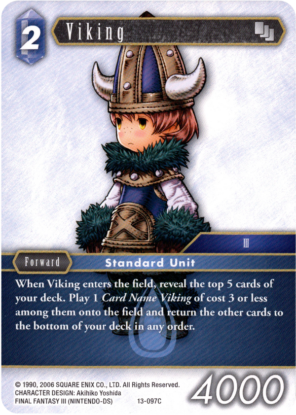 Viking - 13-097C - Opus XIII - Card Cavern