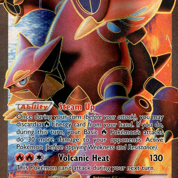 volcanion ex pokemon card value Volcanion EX Full Art - 107/114 - Steam Siege