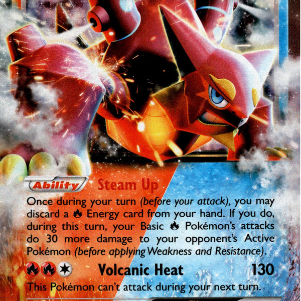 Volcanion EX - 26/114 - Steam Siege - Holo Card Cavern Trading Cards, LLC Volcanion EX - 26/114 - Steam Siege - Holo Card Cavern Trading Cards, LLC