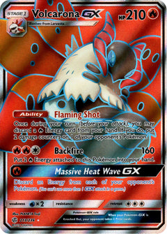Volcarona GX Full Art - 213/236 - Cosmic Eclipse - Holo - Card Cavern