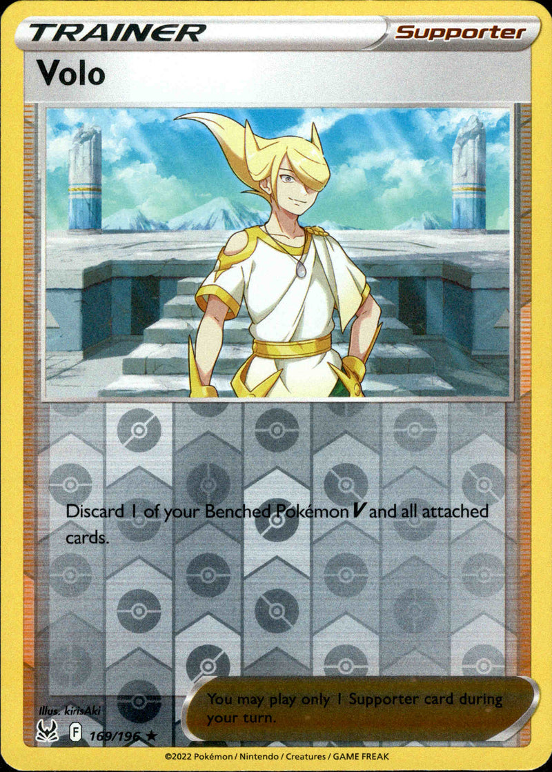 Volo - 169/196 - Lost Origin - Reverse Holo – Card Cavern Trading Cards ...