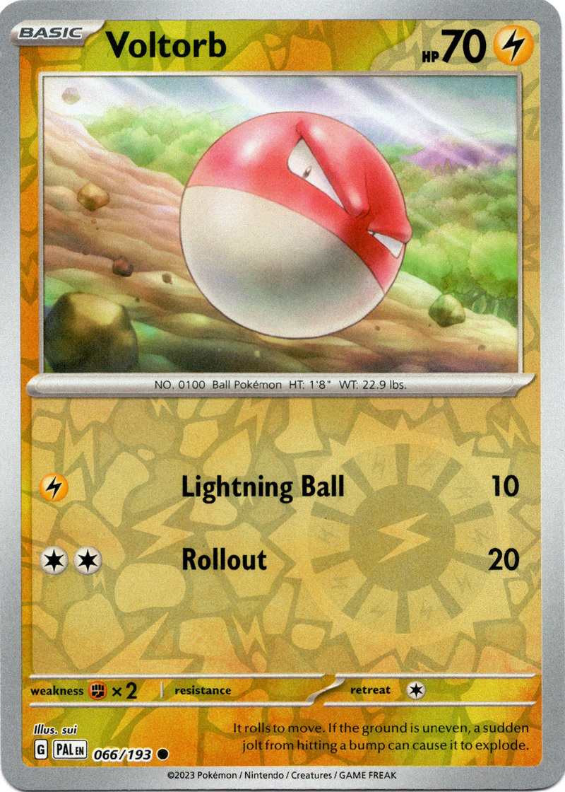 pokemon voltorb card Hisuian Voltorb AR