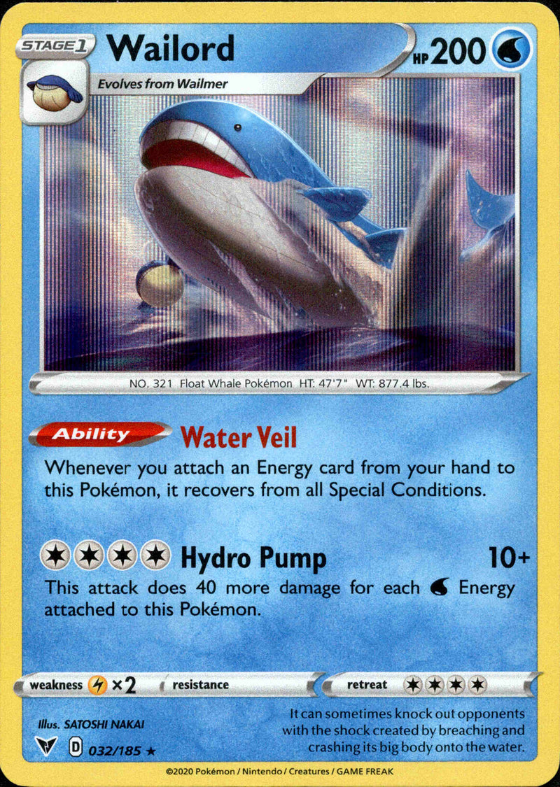 Wailord - 032/185 - Vivid Voltage