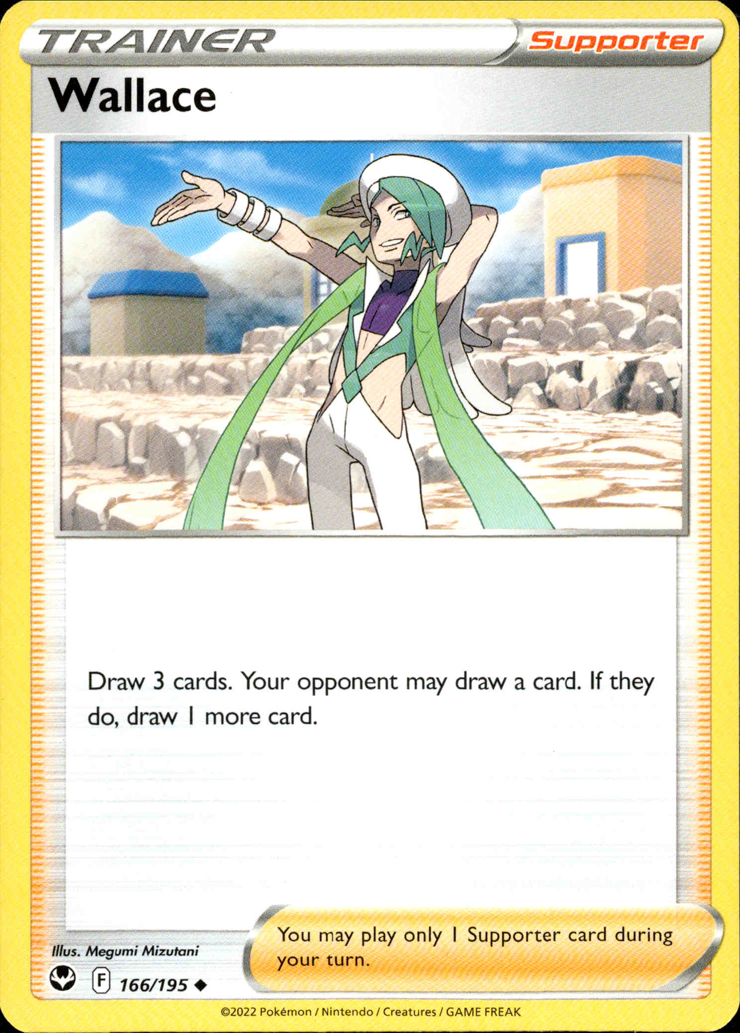 Wallace - 166/195 - Silver Tempest - Card Cavern