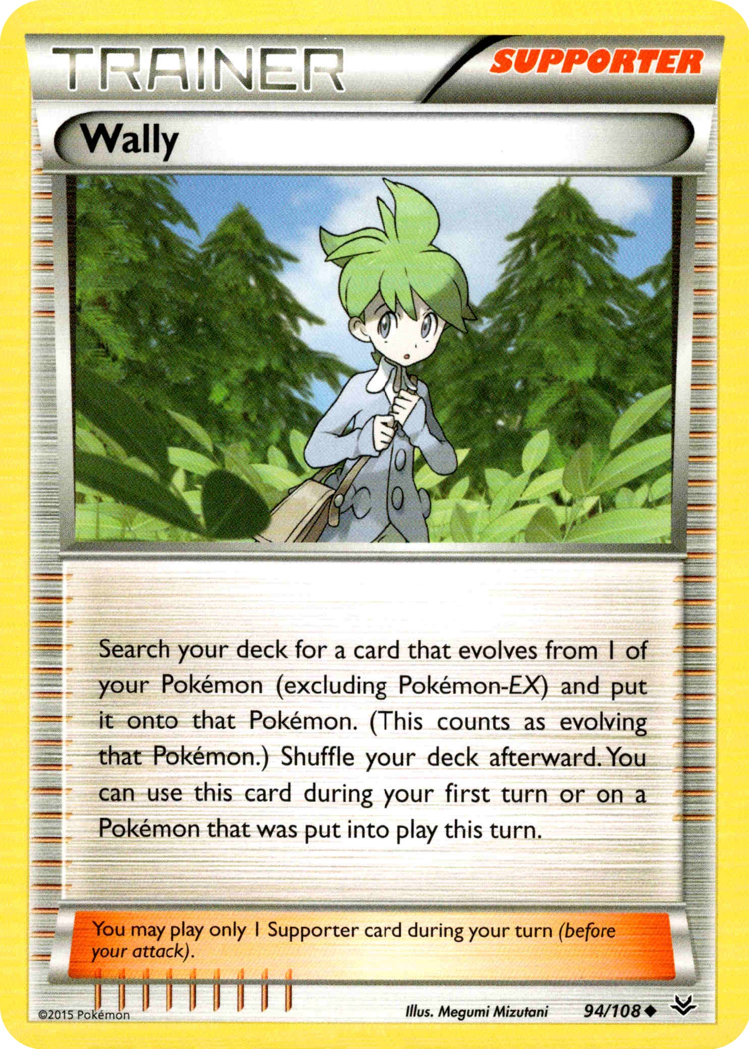Wally - 94/108 - Roaring Skies - Card Cavern