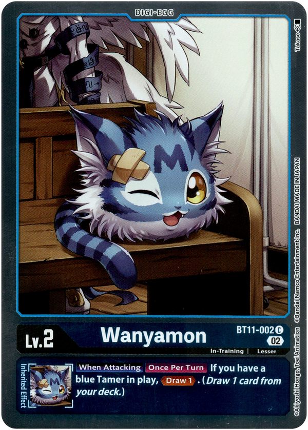 Wanyamon - BT11-002 C - Dimensional Phase - Foil - Card Cavern