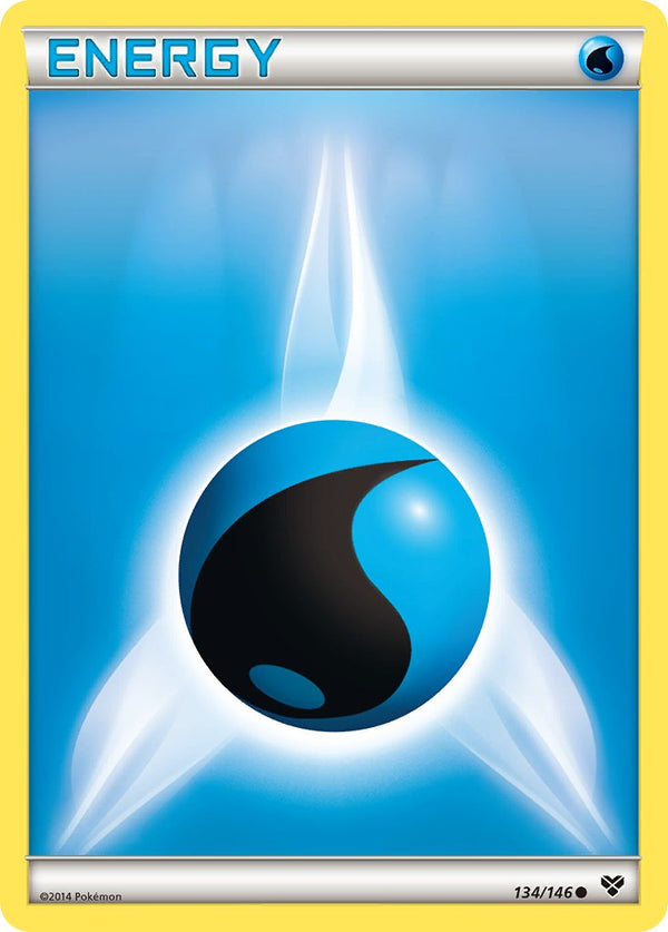Water Energy - 134/146 - XY Base - Card Cavern