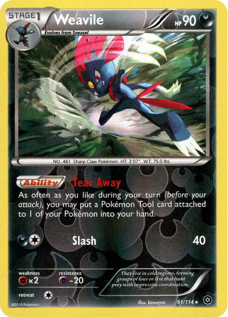 Weavile - 61/114 - Steam Siege