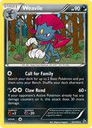 Weavile - 52/106 - Flashfire - Card Cavern