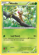 Weedle - 3/146 - XY Base - Card Cavern
