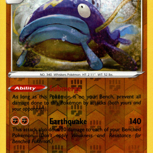 whiscash pokemon card value Whiscash - 100/192 - Rebel Clash