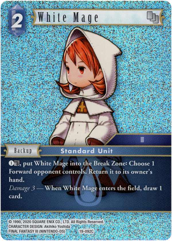 White Mage - 19-092C - From Nightmares - Foil - Card Cavern