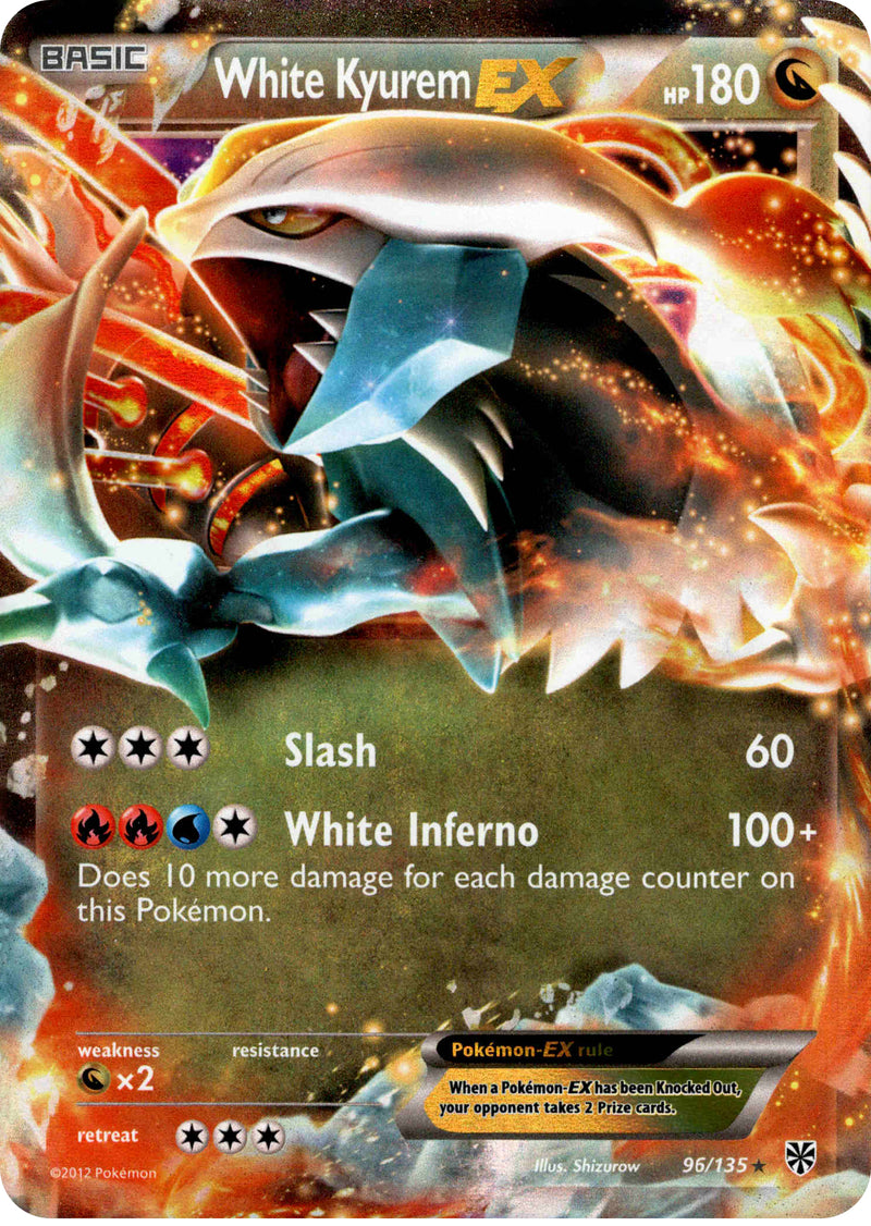 White Kyurem EX - 96/135 - Plasma Storm