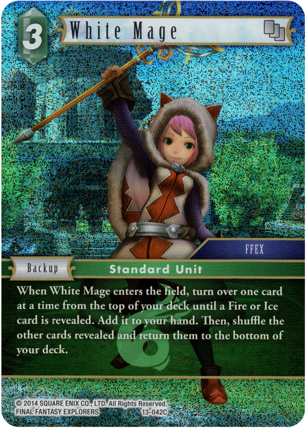 White Mage - 13-042C - Opus XIII - Foil - Card Cavern