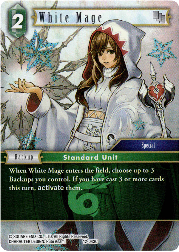 White Mage - 12-043C - Opus XII - Foil - Card Cavern