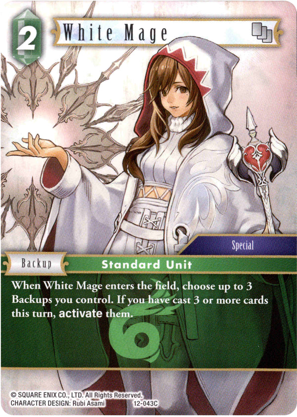 White Mage - 12-043C - Opus XII - Card Cavern