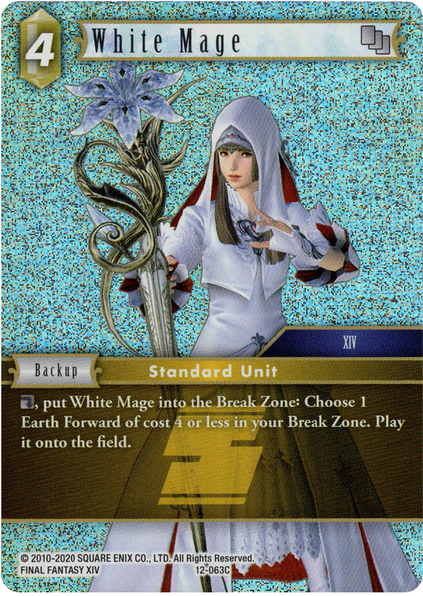 White Mage - 12-063C - Opus XII - Foil - Card Cavern