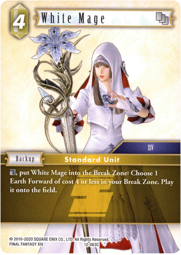 White Mage - 12-063C - Opus XII - Card Cavern