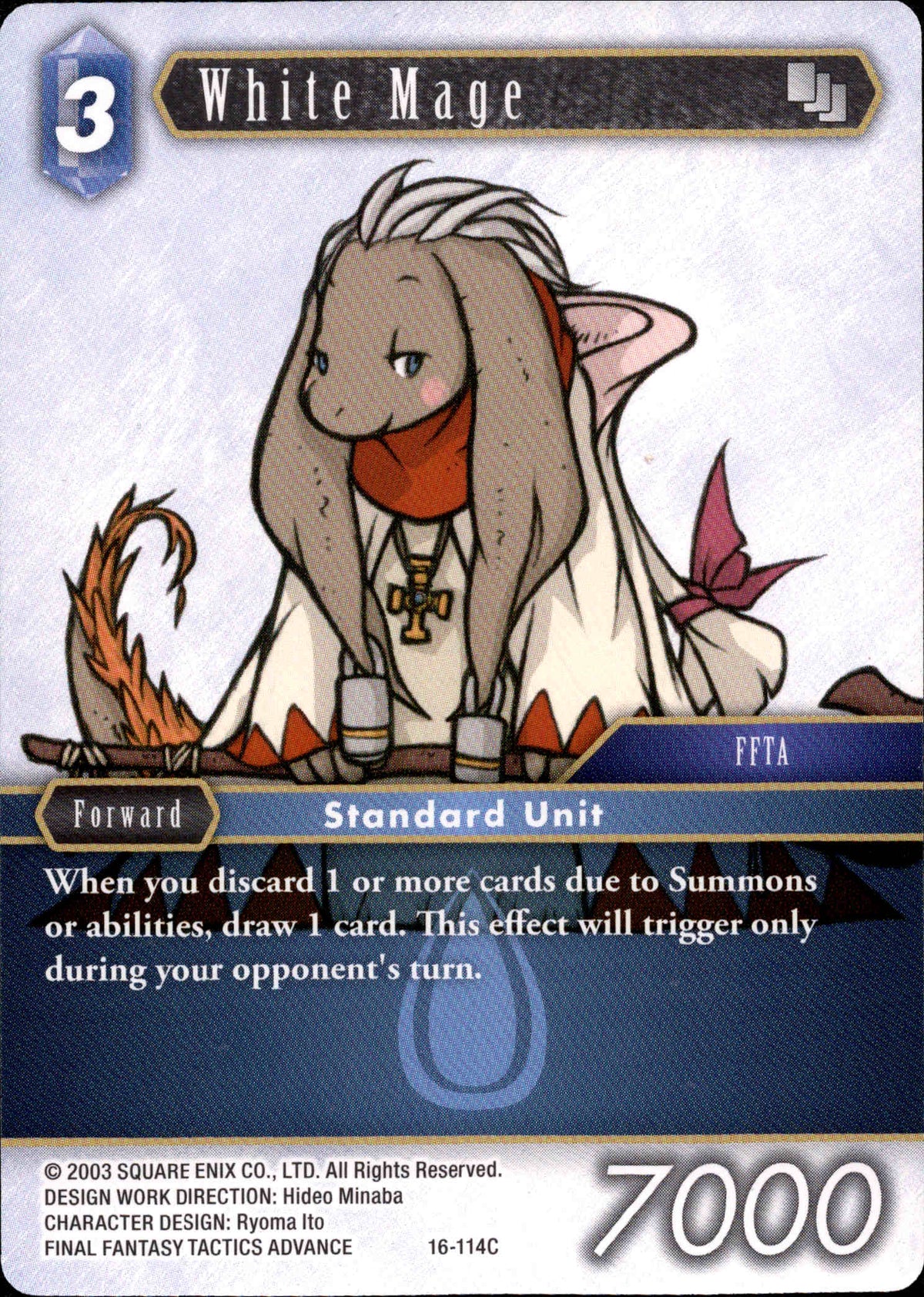 White Mage - 16-114C - Emissaries of Light - Card Cavern