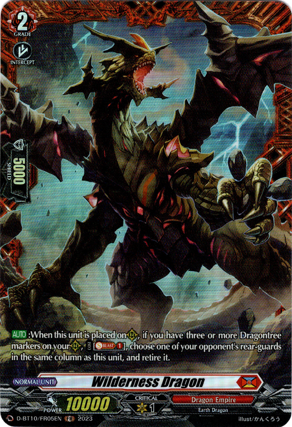 Wilderness Dragon - D-BT10/FR05EN - Dragon Masquerade - Card Cavern