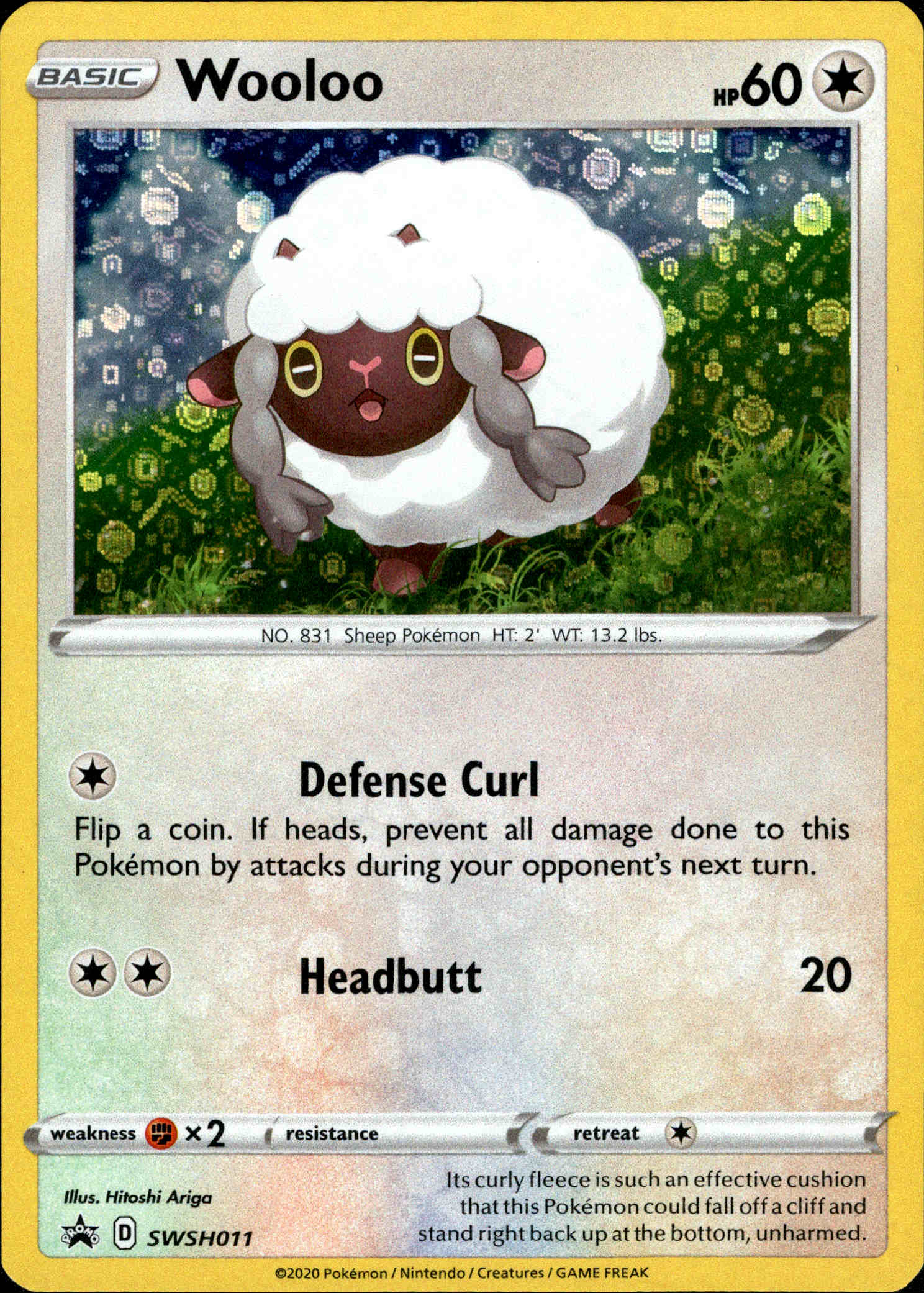 Wooloo - SWSH011 - Sword & Shield Promo - Card Cavern