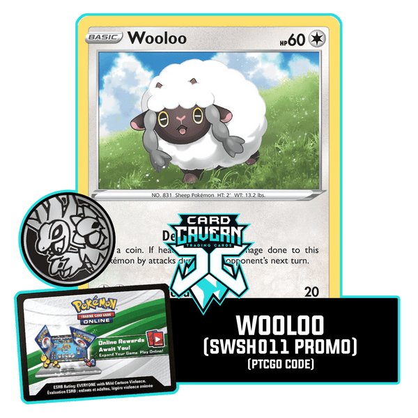 Wooloo SWSH011 PTCGO Code - Card Cavern