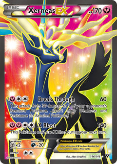 Xerneas EX Full Art - 146/146 - XY Base - Holo - Card Cavern