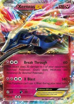 Xerneas EX - 97/146 - XY Base - Holo - Card Cavern