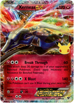 Xerneas EX (Classic Collection) - 97/146 - Celebrations - Holo - Card Cavern