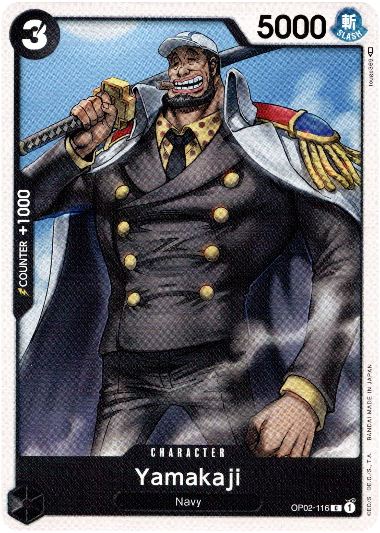 Yamakaji - OP02-116 - Paramount War - Card Cavern