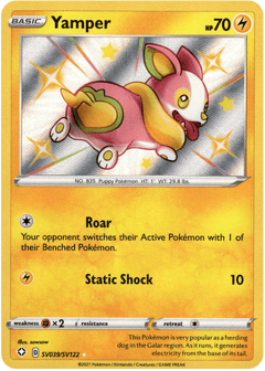 Yamper - SV039/SV122 - Shining Fates - Holo - Card Cavern