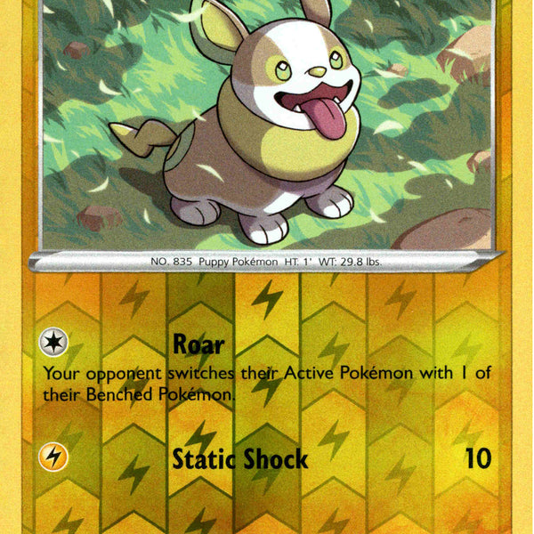 Yamper - 73/202 - Sword & Shield - Reverse Holo Card Cavern Trading Cards, LLC Yamper - 73/202 - Sword & Shield - Reverse Holo Card Cavern Trading Cards, LLC