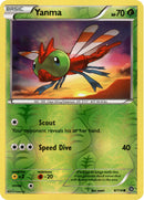 Yanma - 6/114 - Steam Siege - Reverse Holo - Card Cavern