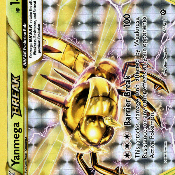 Yanmega BREAK - 8/114 - Steam Siege