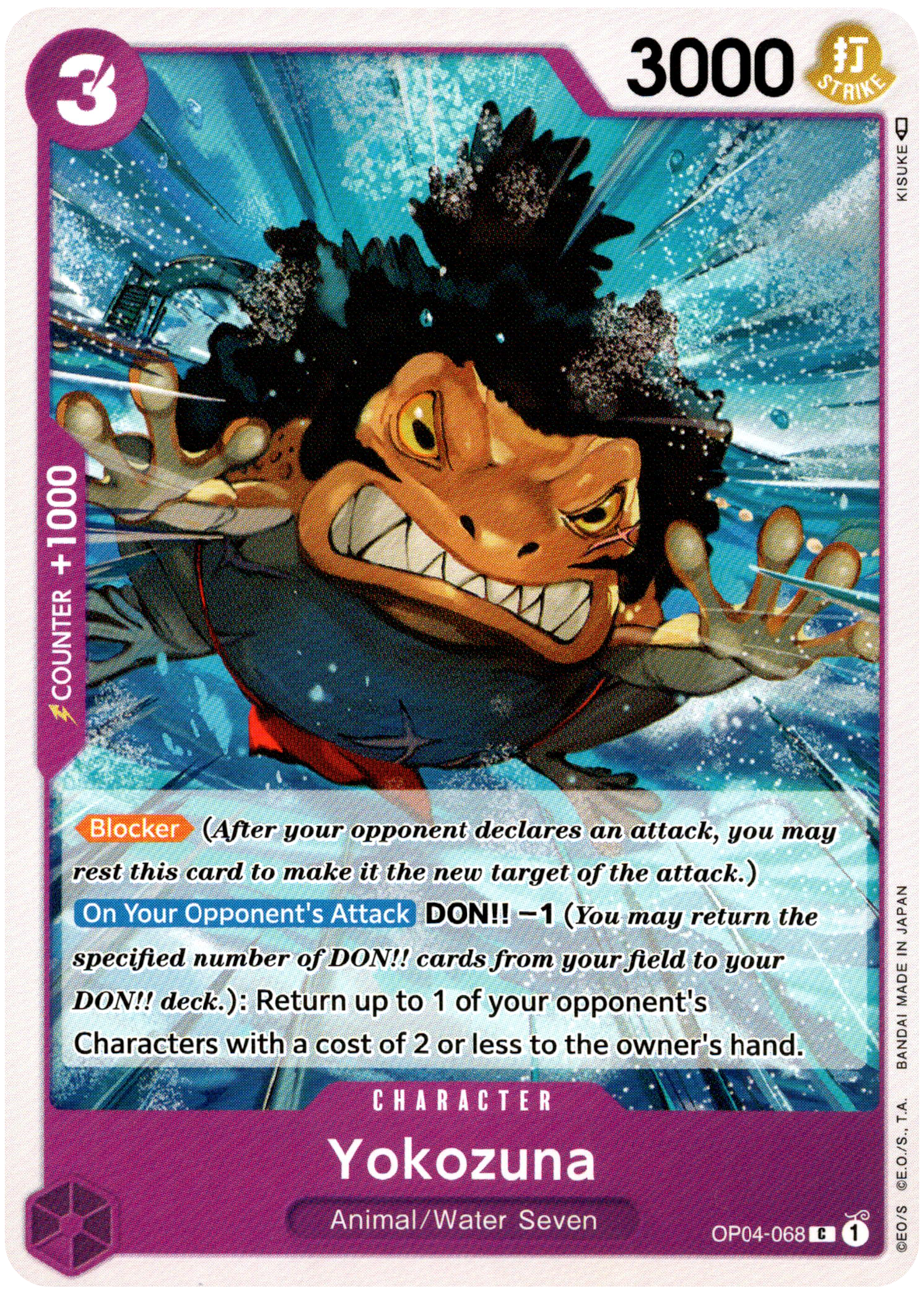 Yokozuna - OP04-068 C - Kingdoms of Intrigue - Card Cavern