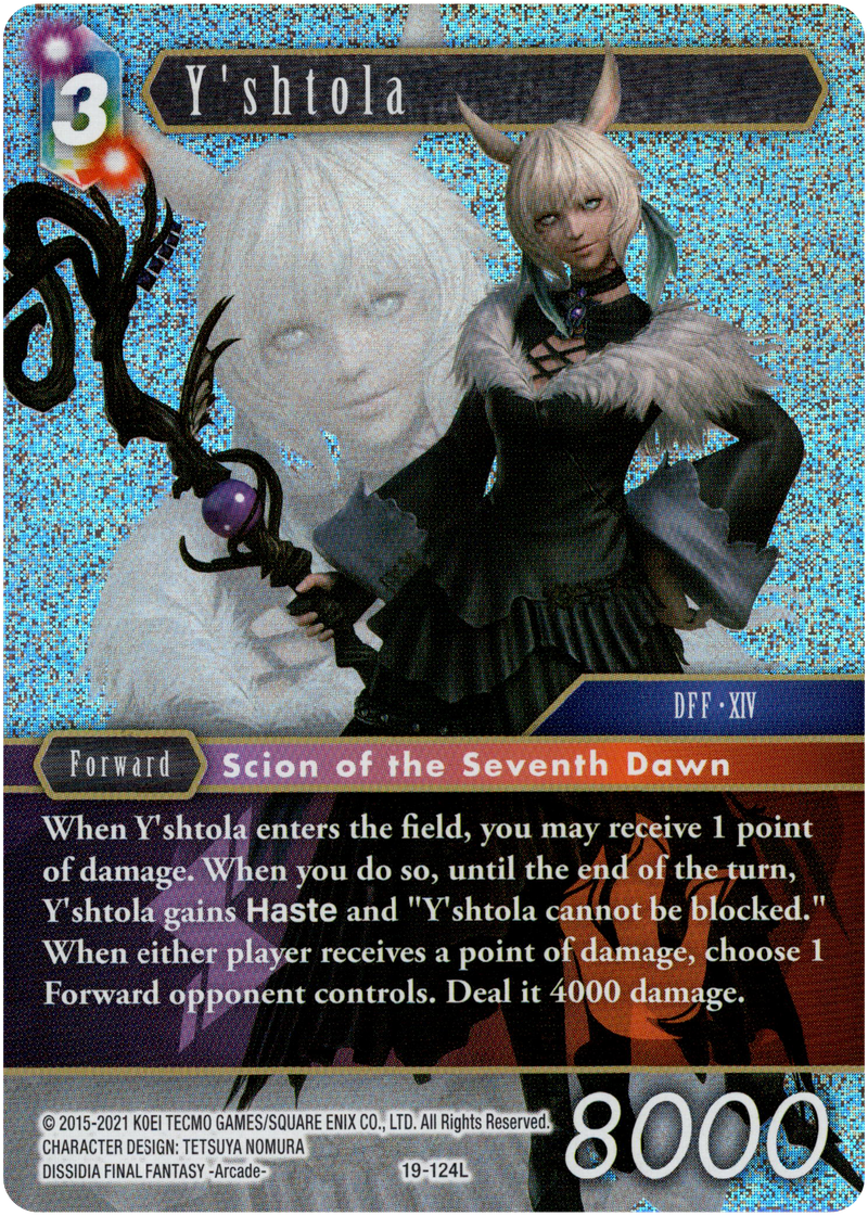 Y'shtola - 19-124L - From Nightmares - Foil - Card Cavern