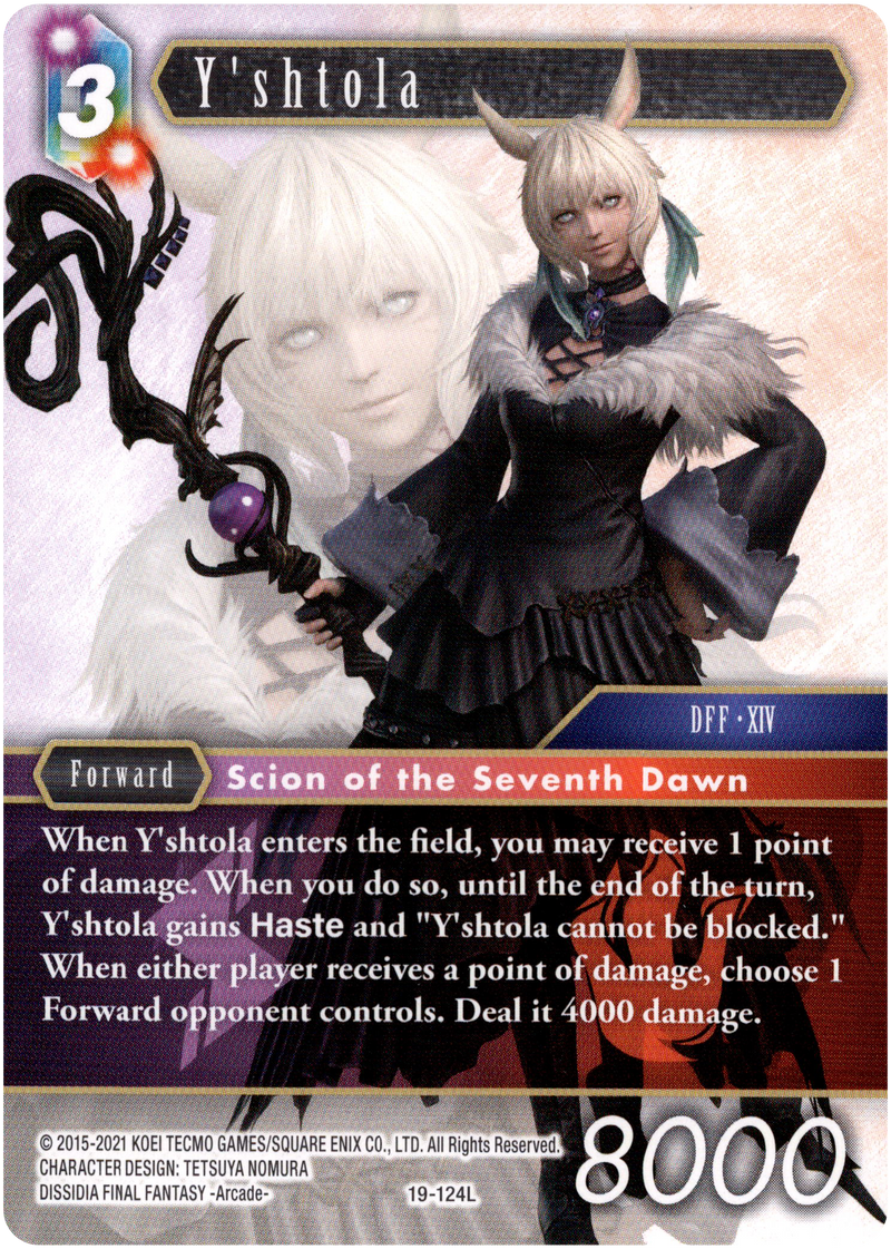 Y'shtola - 19-124L - From Nightmares - Card Cavern