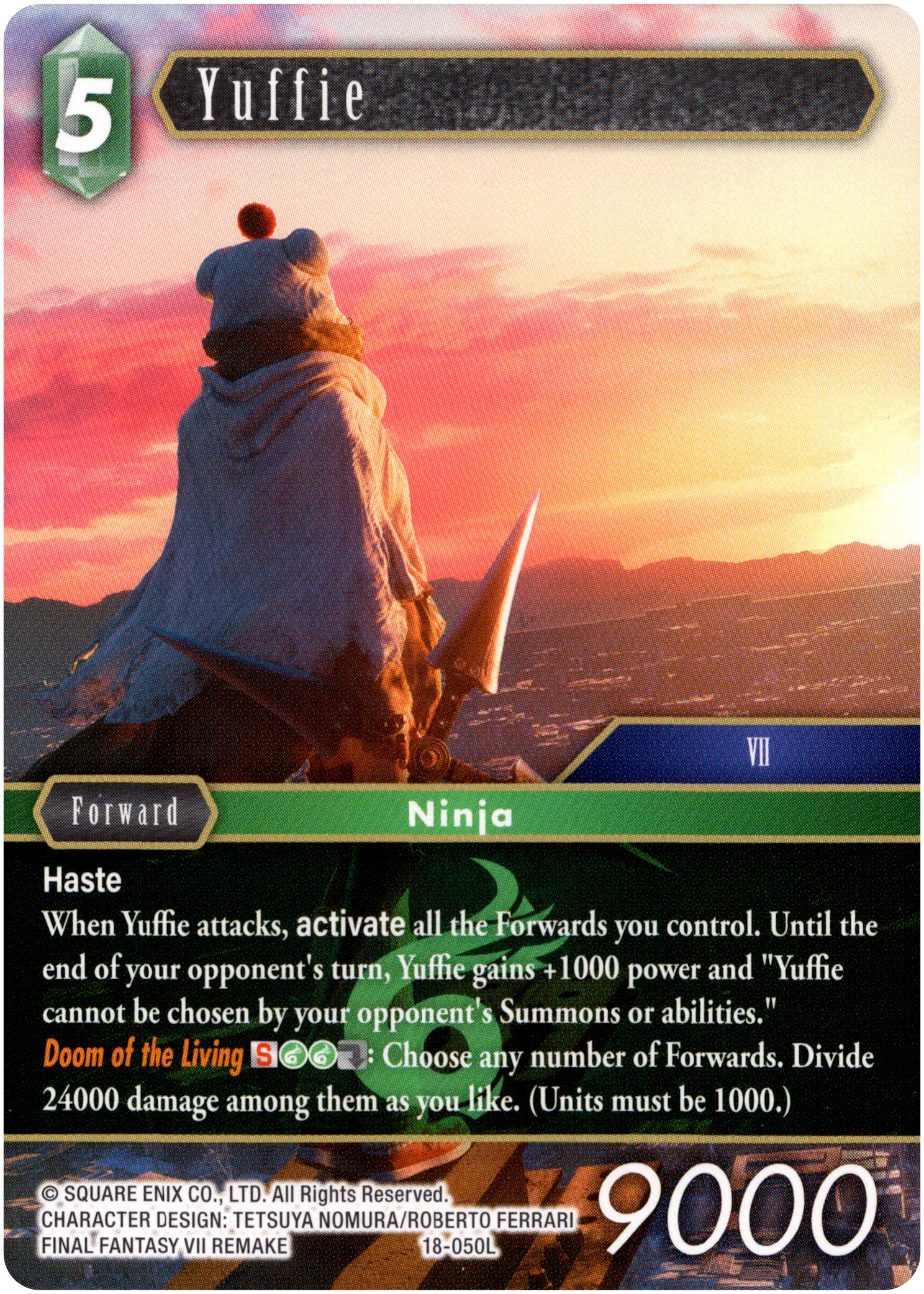 Yuffie - 18-050L - Resurgence of Power - Card Cavern